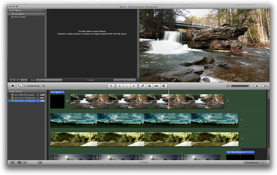 Shotcut video editor interface